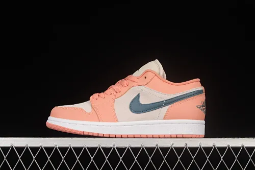 All categories Air Jordan Jordan series basketball shoes Air Jordan 1 Low G version pure original Air Jordan AJ1 Low AJ1 Joe 1 pink and green low-top cultural sneakers DC0774-800